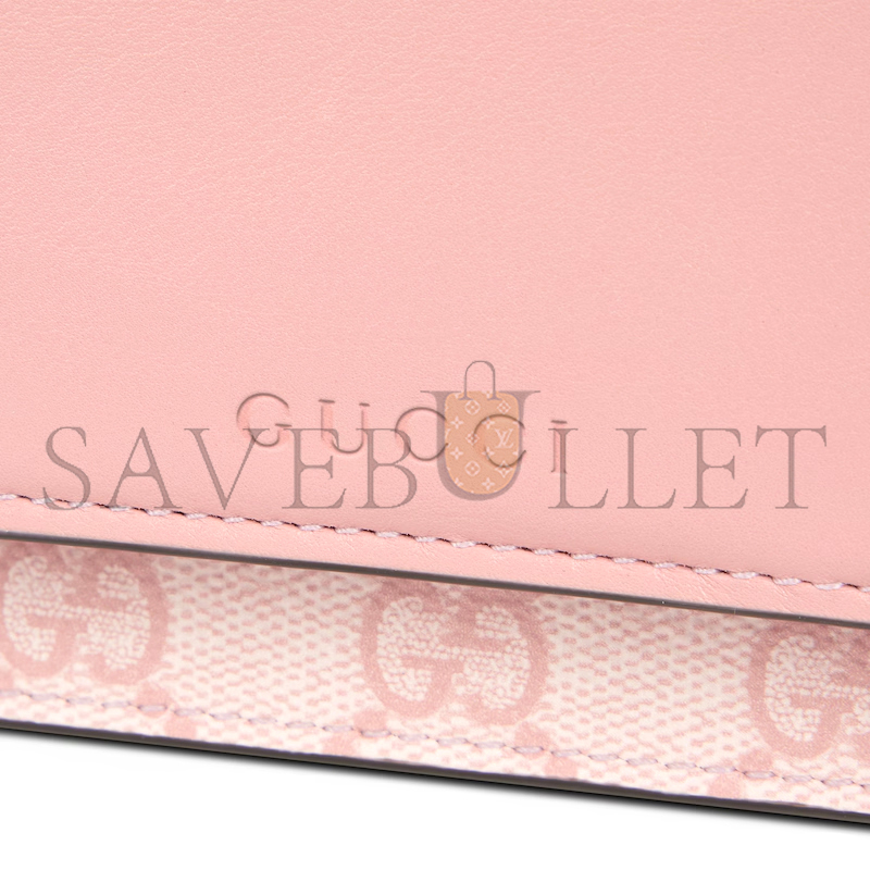 GUCCI GG EMBLEM WALLET ON CHAIN 826720AAEQ76941 (20*13*4cm)